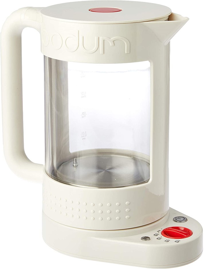 BODUM Electric Kettle, Off White, Model: 11659-913AUS. NB: no box
