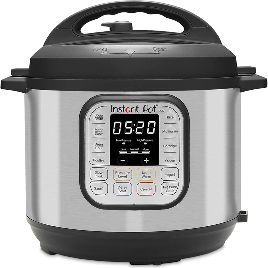 INSTANT POT Duo 7-in-1 Multicooker, 8L, Pressure Cooker, Brushed Stainless