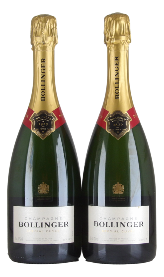 Bollinger Cuvee (2x 750mL), France.