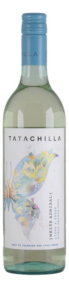 Tatachilla White Admiral Pinot Grigio 2025 (5x 750mL), SA.