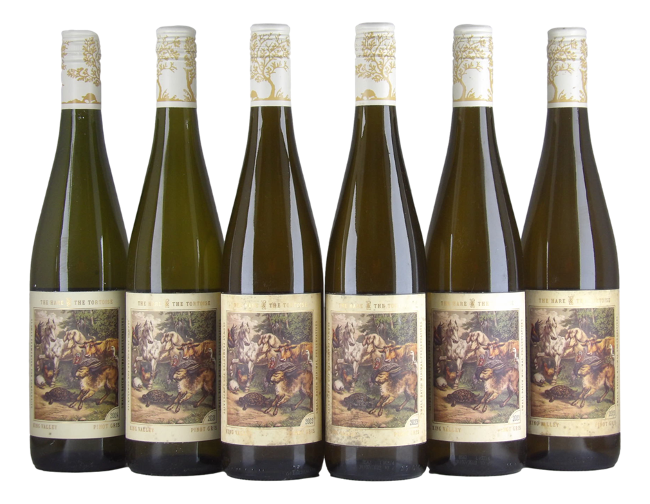 Hare & Tortoise Pinot Gris (6x 750mL), VIC.