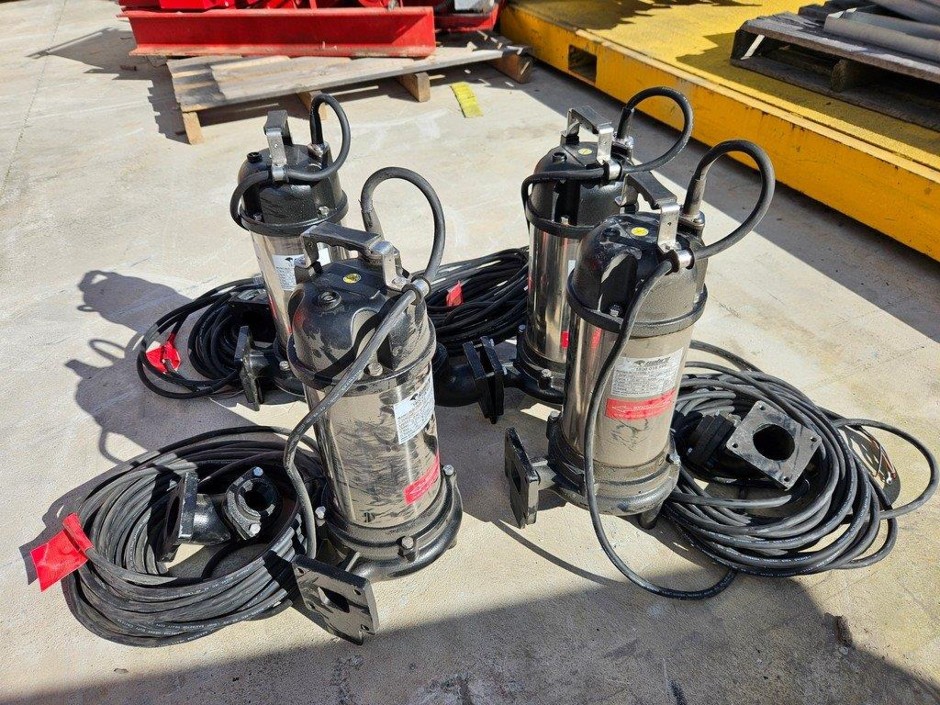 SABRE ALG1500-3 MANUAL GRINDER PUMP, QTY x4