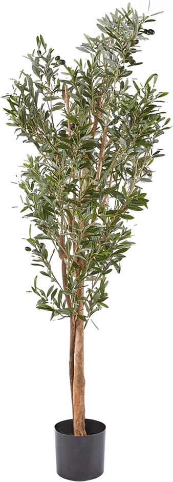 DECOR VILLA DBOT41872 Artificial Olive Tree, 1.5m Height, Package Dimension