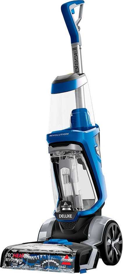 BISSELL Proheat 2X Revolution Deluxe Carpet Washer, Blue, Model: 1858T. NB: