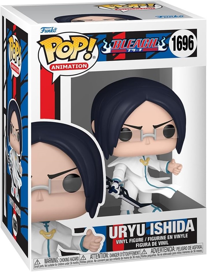 2 X FUNKO POP Animation: Bleach, Uryu Ishida.