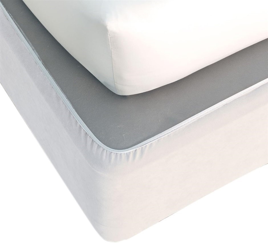 Linen House Bedwrap, White, King Bed