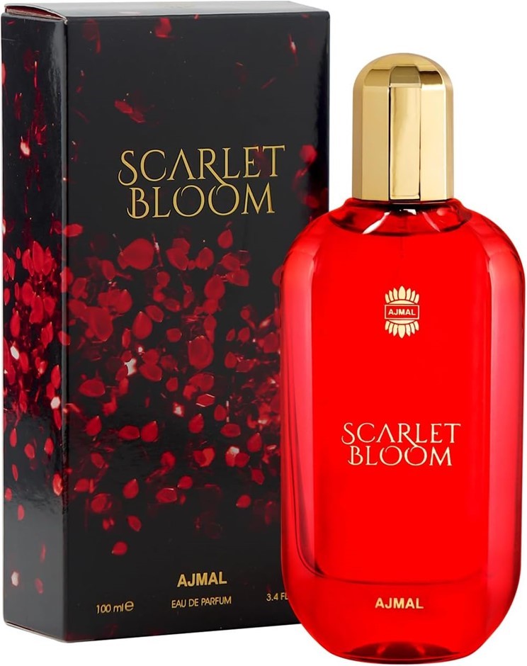 AJMAL 100ml Women's Scarlet Bloom EDP Spray. Buyers Note - Discount Freigh