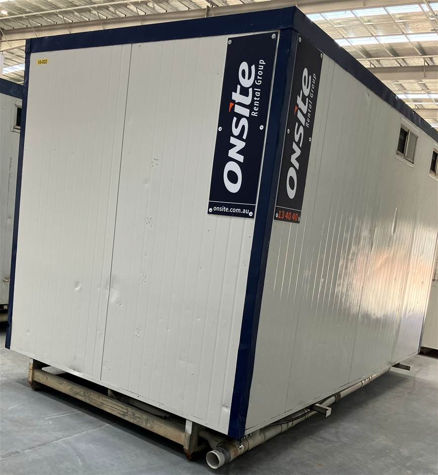 Portable Toilet Block - 4.8m x 2.4m - M-F - Pakenham