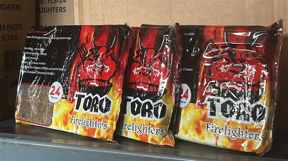 3x TORO Firelighters Packs