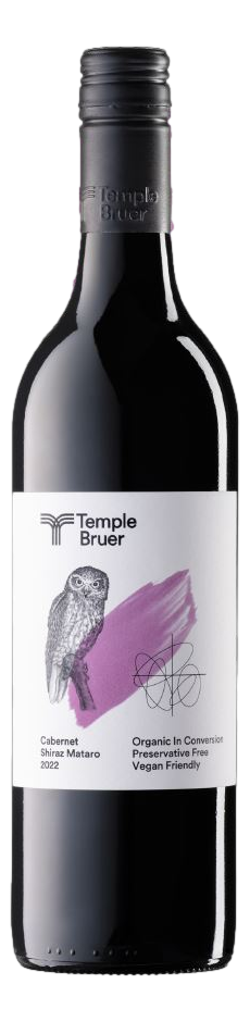 Temple Bruer Cabernet Shiraz Mataro 2022 (12x 750mL), SEA.