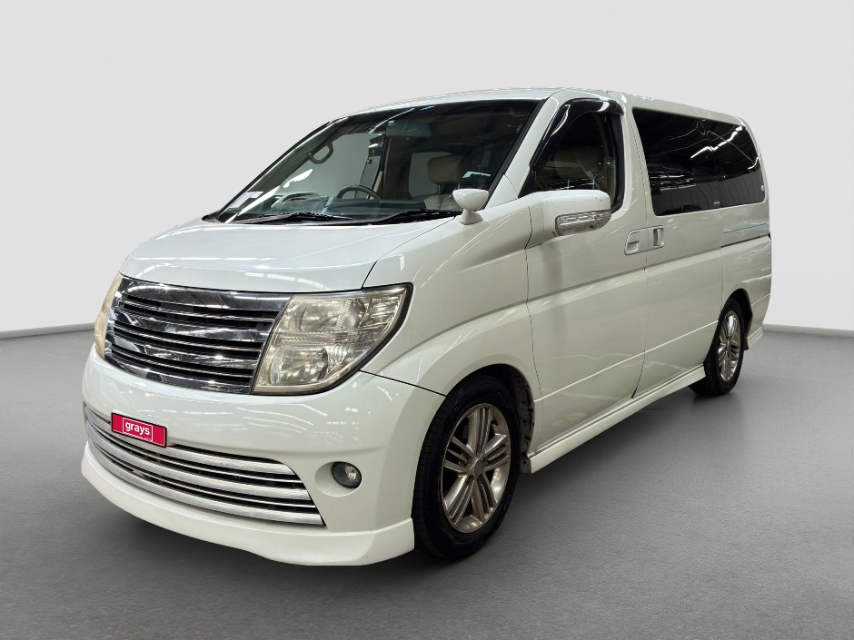 2007 IMPORT Nissan Elgrand Wagon (Petrol) (Auto) **Import**No Reserve**