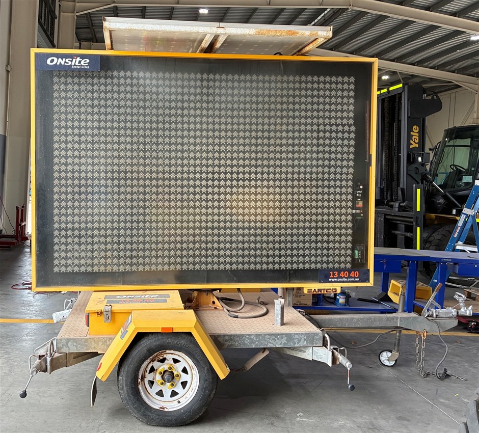 2013 Bartco VM-C-5C-ASM Variable Message Sign - C-Size - Colour- Townsville