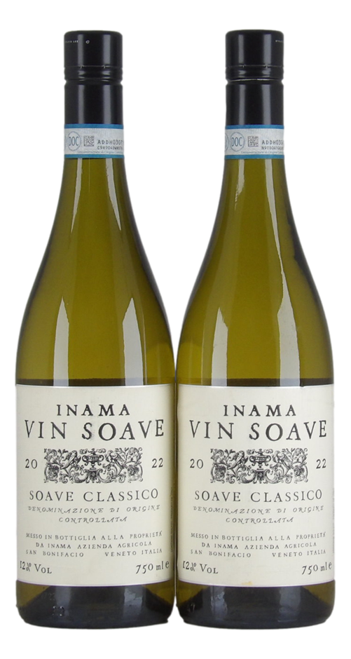 Inama Vin Soave 2022 (2x 750mL), Italy.