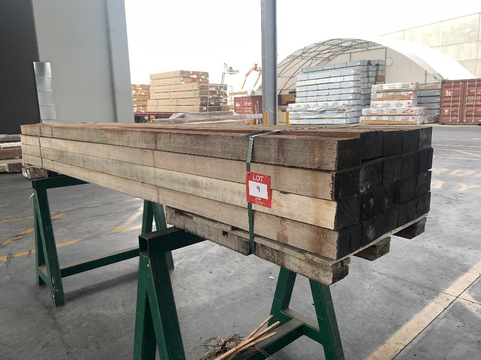 20 x Hardwood Post 125mm x 75mm x 3.0m
