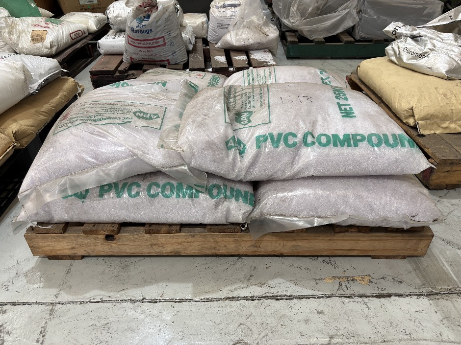 <p>Pallet of APN PVC Compound</p>