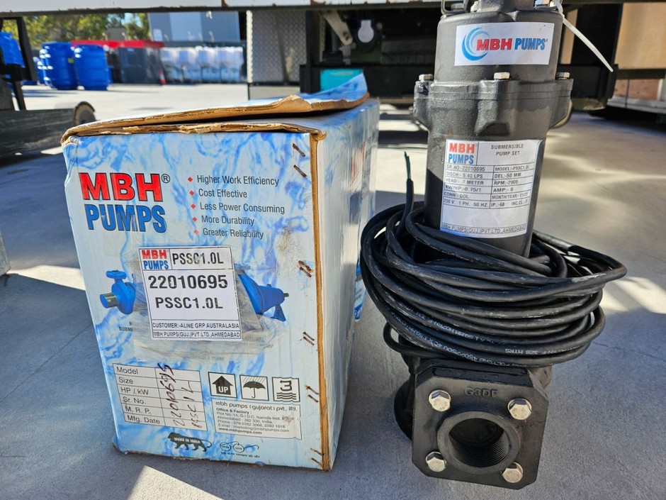 MBH PUMPS PSSC1.0L MANUAL CUTTER PUMP, QTY x2