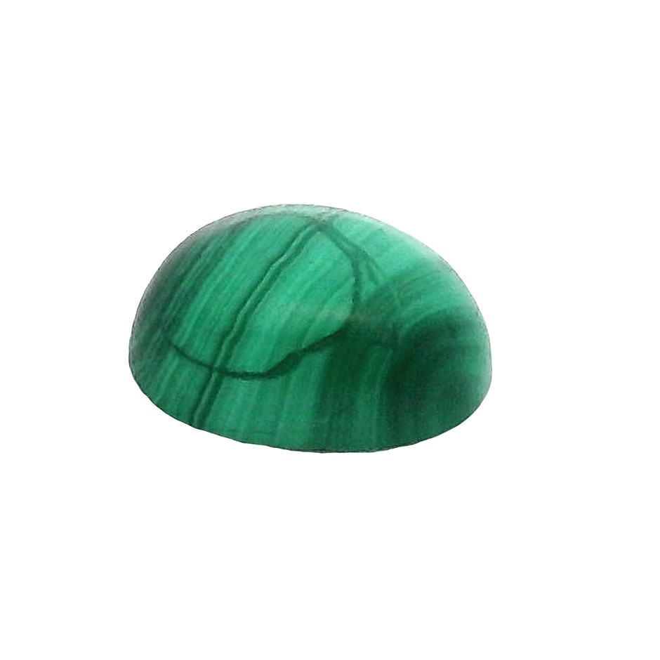 One (1) only Oval Malachite Cabochon