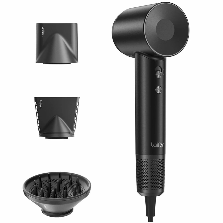 LAIFEN Swift Special High-Speed Hair Dryer, Black. NB: Condition unknown. <