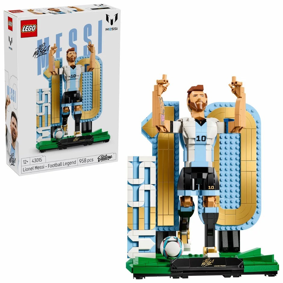 LEGO Editions Lionel Messi, Football Legend Set, 43015.