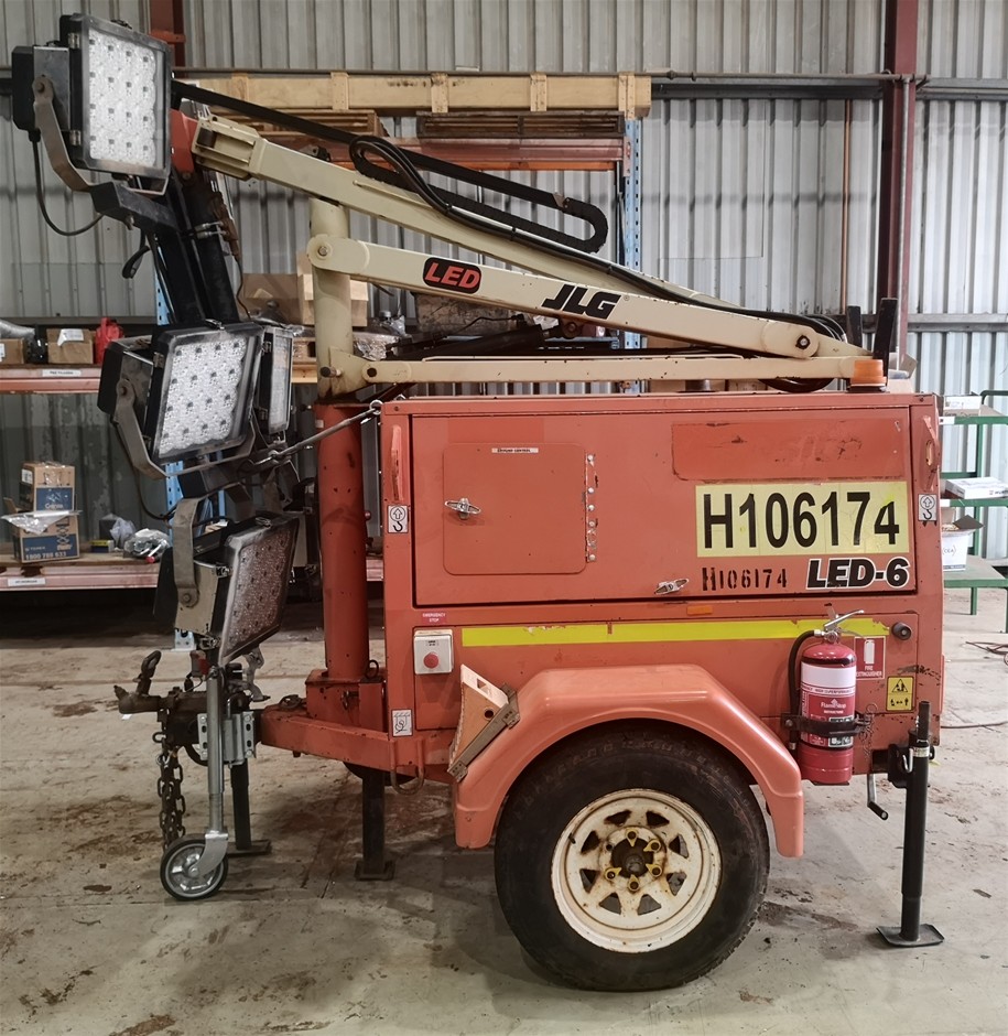 2018 JLG LED-6R Lighting Tower - 2,280w - LED DC - Kalgoorlie