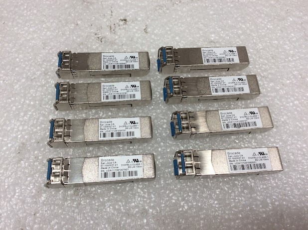 Brocade 57-1000027-01 SFP+ Transceiver Module (Lot of 8)
