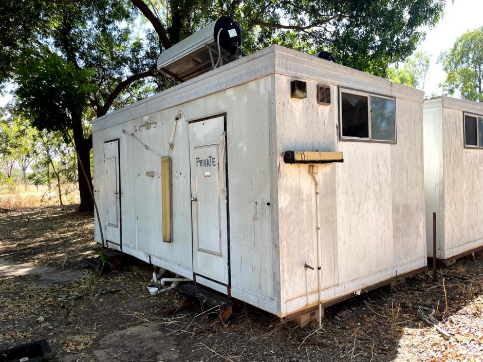 <p>Two Room 6m x 3m Demountable Building for Removal</p>