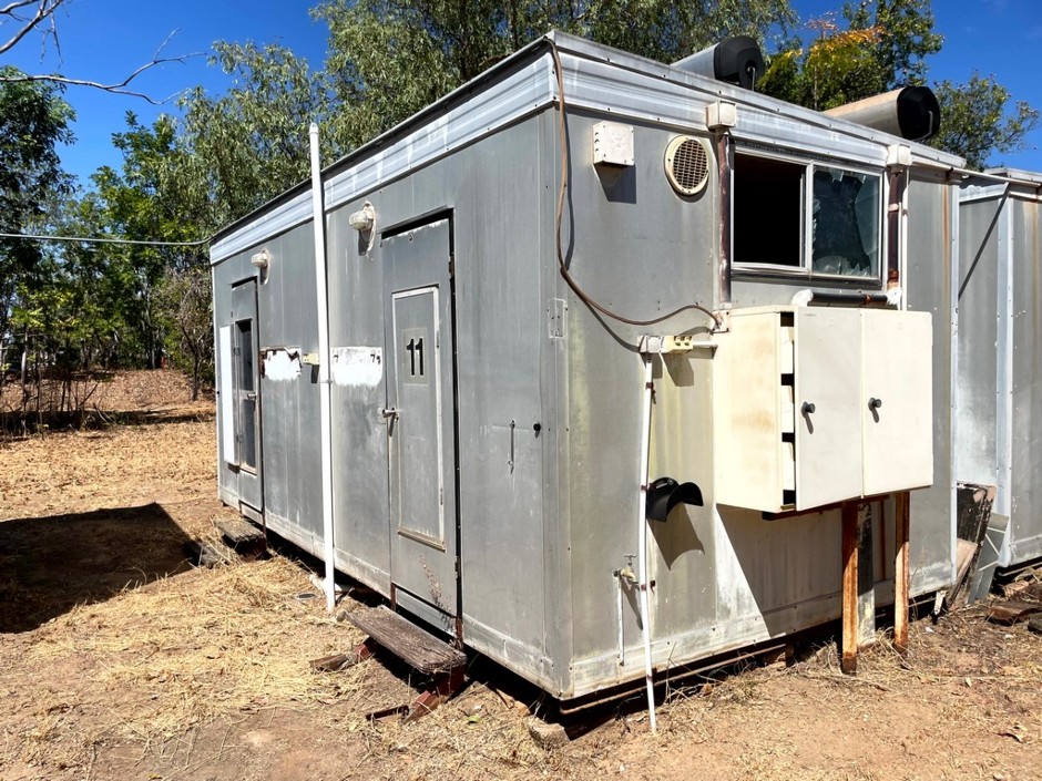 <p>Two Room 6m x 3m Demountable Building for Removal</p>