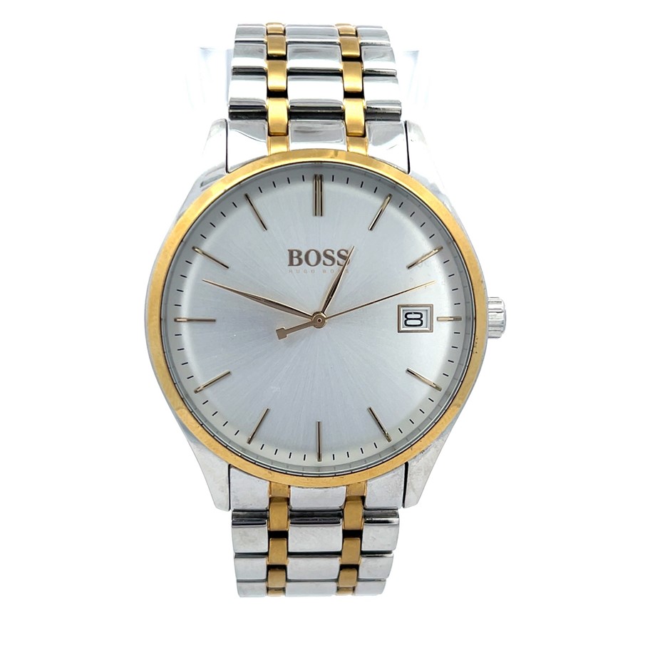 Hugo Boss Two-Tone Stainless Steel Quartz Watch