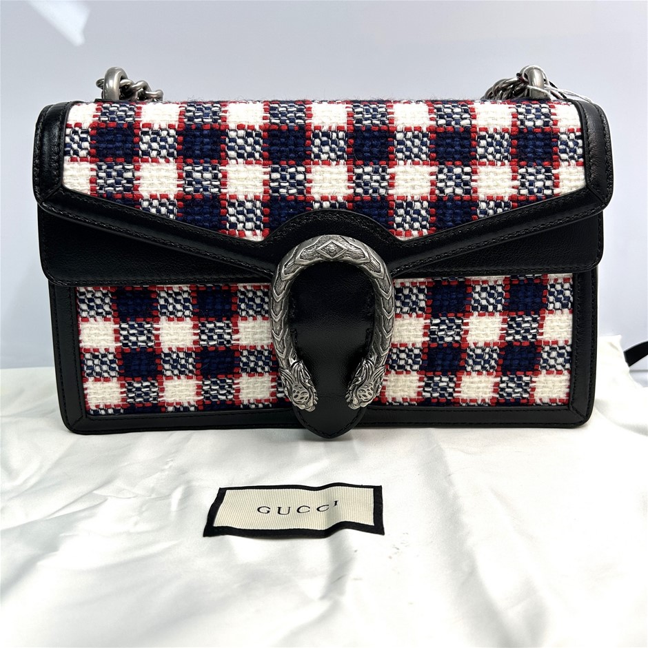 Gucci Dionysus Tweed Shoulder Bag