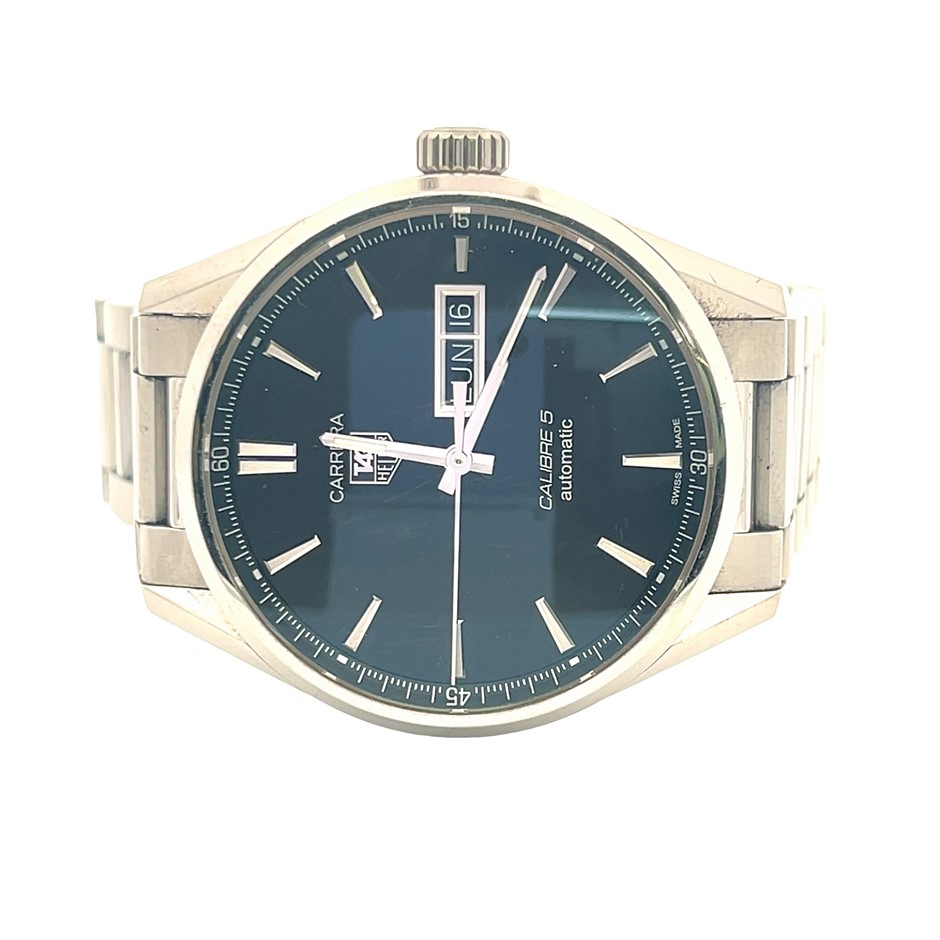 TAG Heuer Carrera Calibre 5 Automatic Watch, reference WAR201A