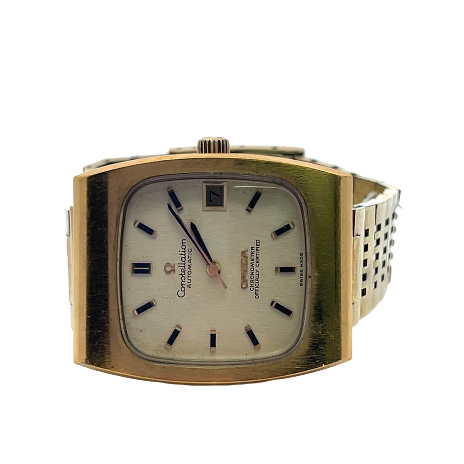 Omega Constellation Automatic Watch, case measures approx. 32mm