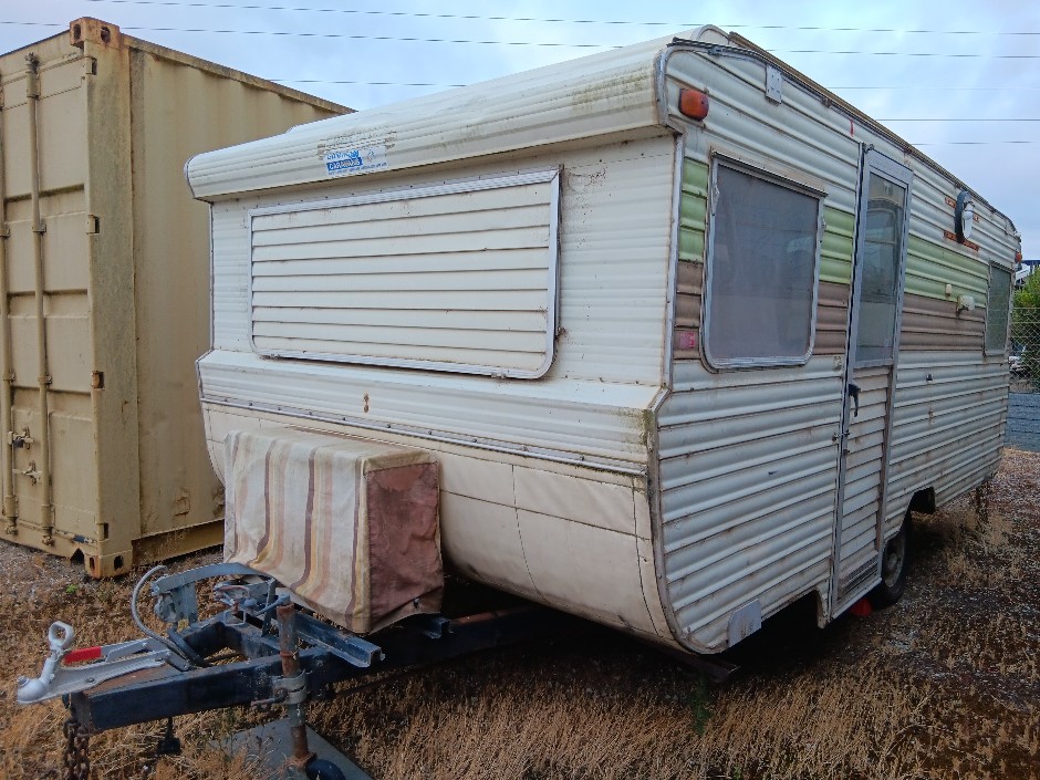 Overdue Storage - Spaceline Single Axle Caravan