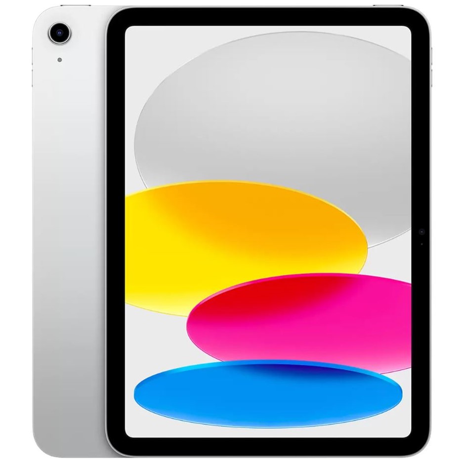APPLE iPad Wi-Fi 64GB (10th Gen) Silver. Model: A2696. Serial No: Unknown.