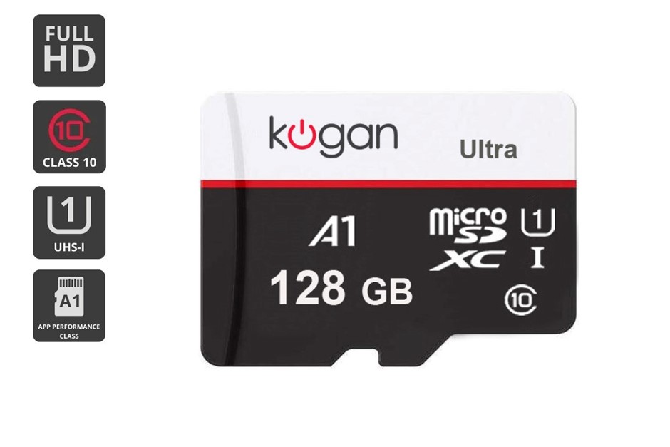 Kogan Ultra 128GB SDXC A1 V10 Micro SD Card