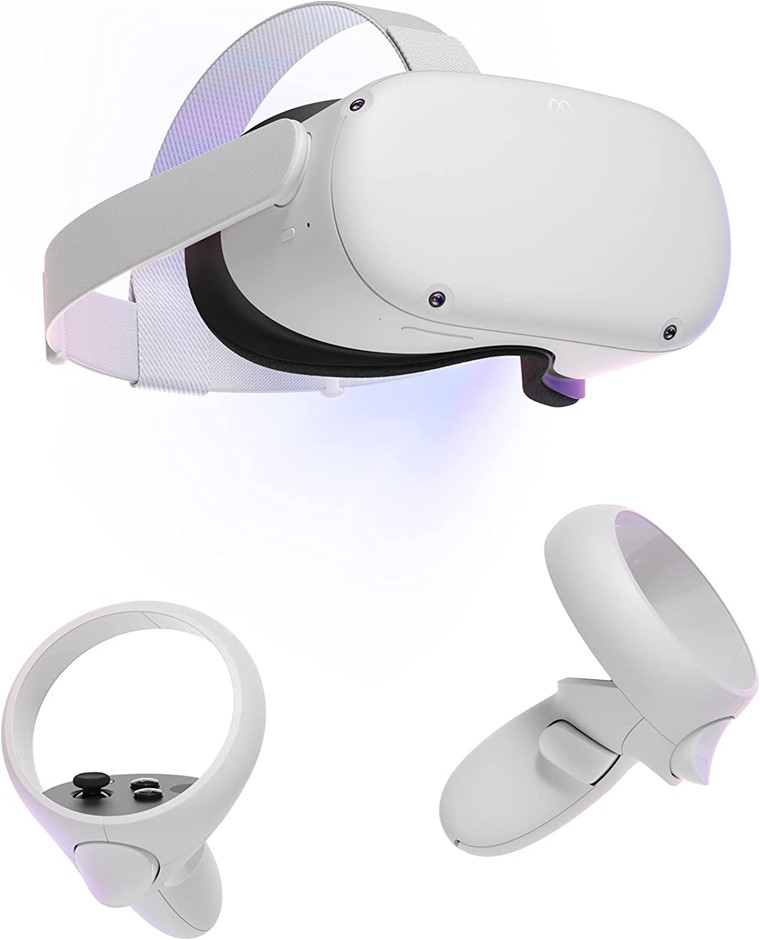 OCULUS Meta Quest 2 Advanced All-In-One Virtual Reality Headset, 128 GB. NB