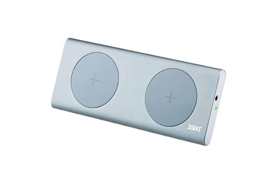 3sixT Qi Wireless Aluminium 2 x 15W Charge Pad