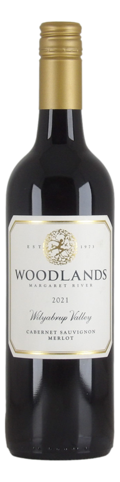 Woodlands Wilyabrup Cabernet Sauvignon Merlot 2021 (6x 750mL), WA.