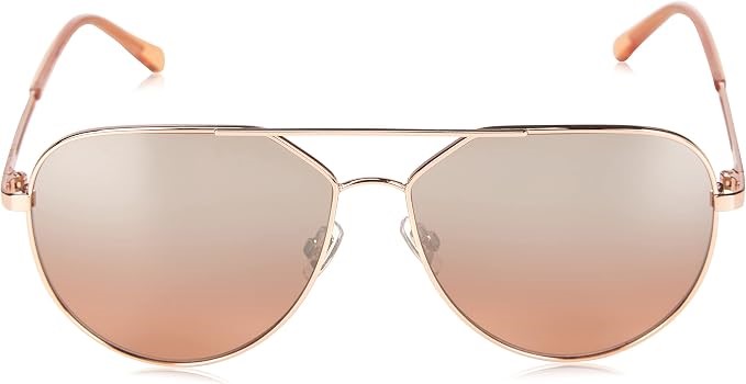 FOSSIL Women's FOS 3134/G/S Sunglasses, Red Gold, 57 mm