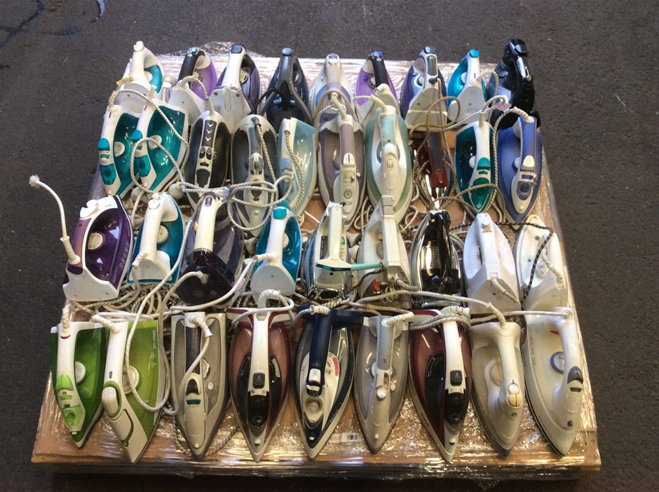 Mixed Brand Steam Iron Lot