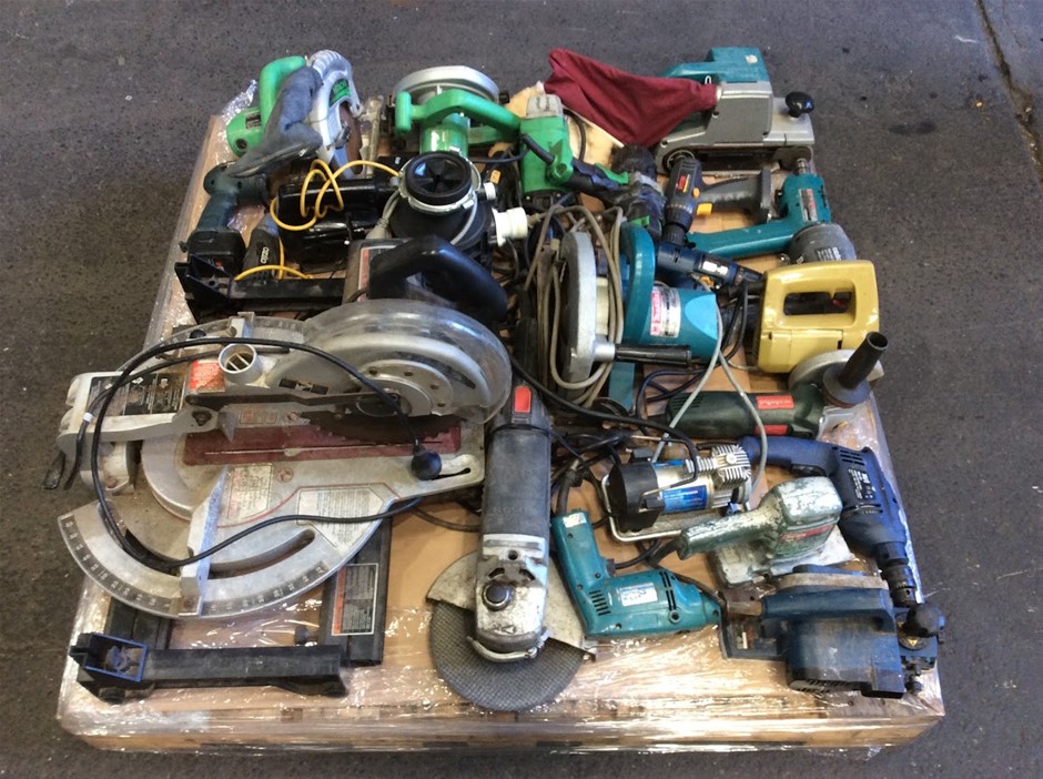 Mixed Brand Power Tools Lot