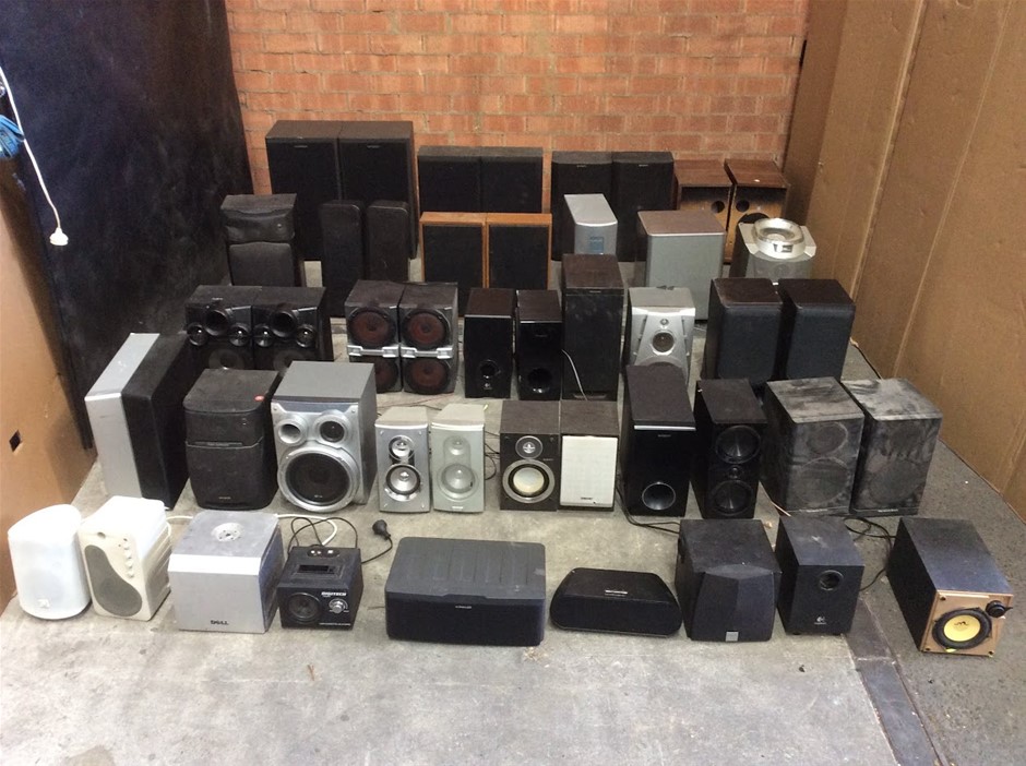 Mixed Brand Speakers Audio Equipment