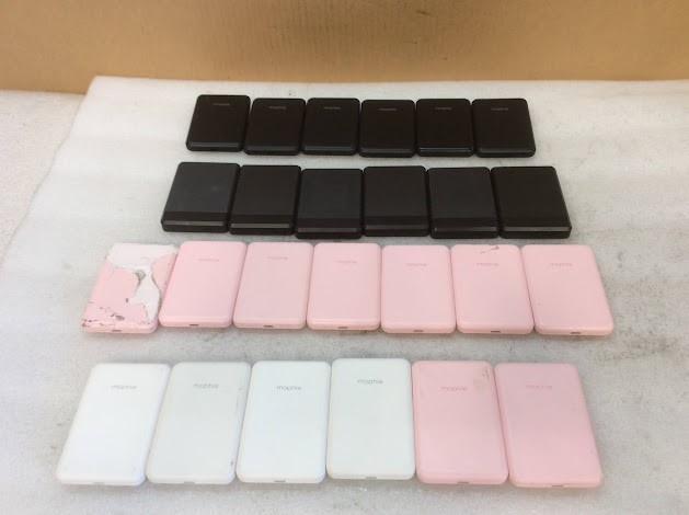 Mophie Mixed Brand and Model Portable Power Banks (Lot of 25)