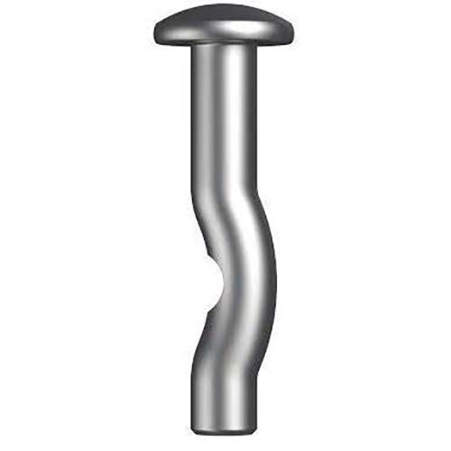 6 Packs of 100 x POWER Mushroom Head Spike 6.5x38mm.