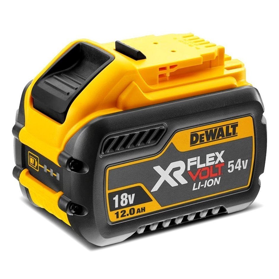 2 x DeWALT 18V-54V 12.0Ah XR Li-ion Cordless FlexVolt Batteries. NB: Not Wo