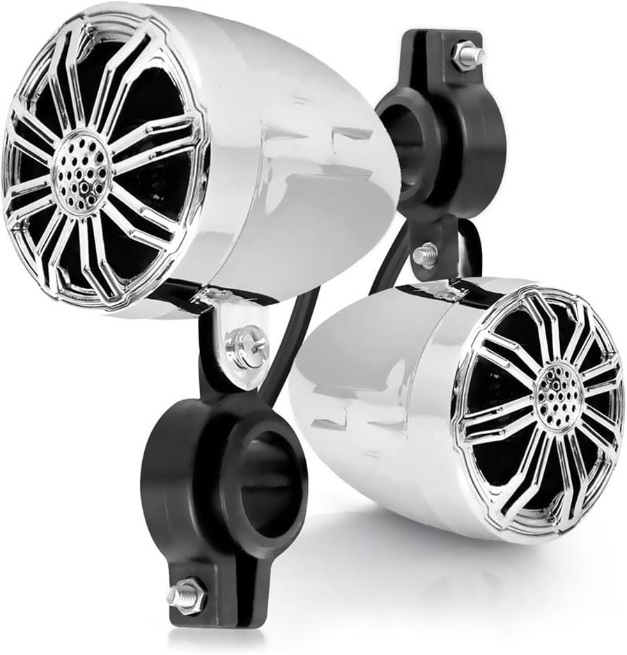 Pair of PYLE 2.25” Waterproof Off-Road Speakers - 20W Marine Grade Passive