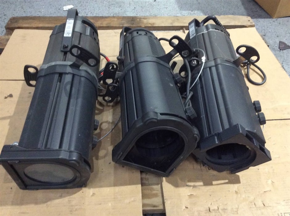Selecon Acclaim Axial Stage Profile Spotlight (Lot of 3)