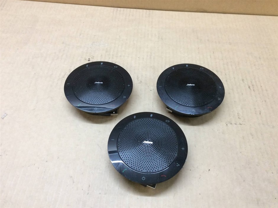 Jabra Speak 510 Bluetooth Speakerphone (Lot of 3)