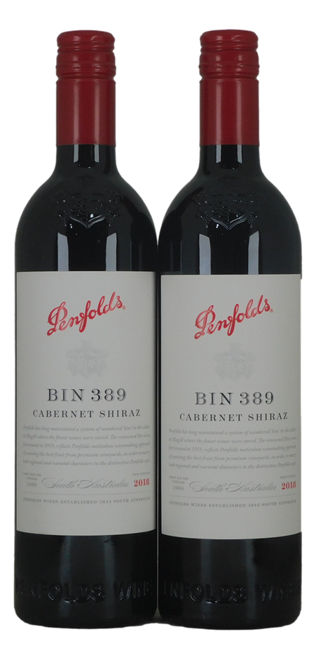 Penfolds Bin 389 2018 (2x 750mL) SA