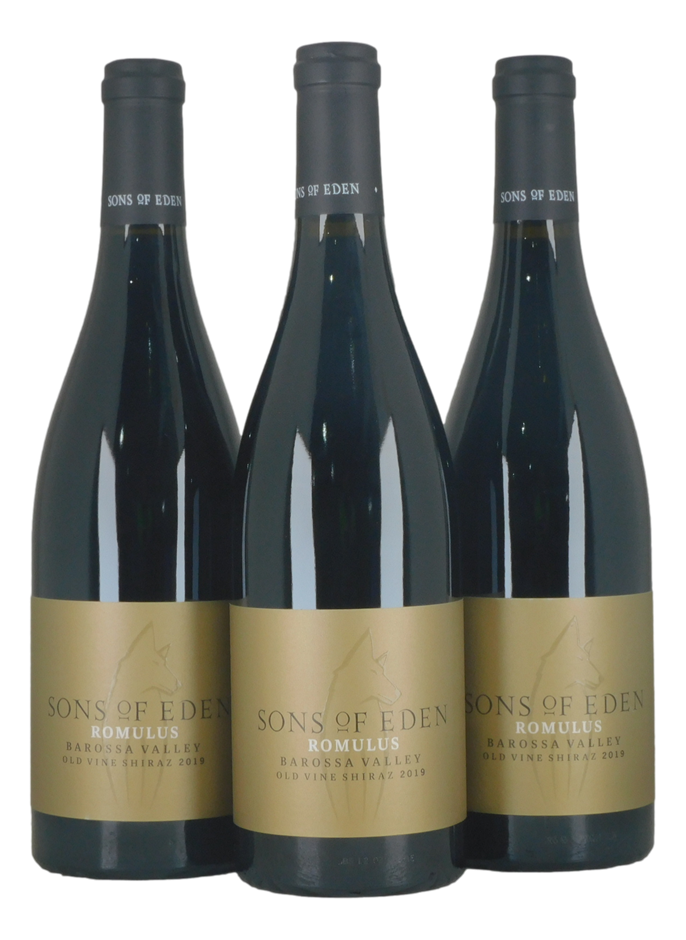 Son of Eden Romulus Old Vine Shiraz 2019 (3x 750mL), Barossa.