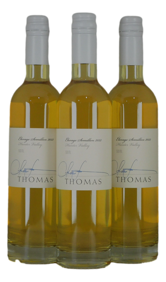 Thomas Elevage Semillon 2022 (3x 500mL), Hunter Valley.